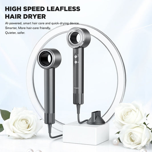 Dreepor High Speed Ionic Hair Dryer – Fast Dry, Low Noise, Salon Hair Dryer PH