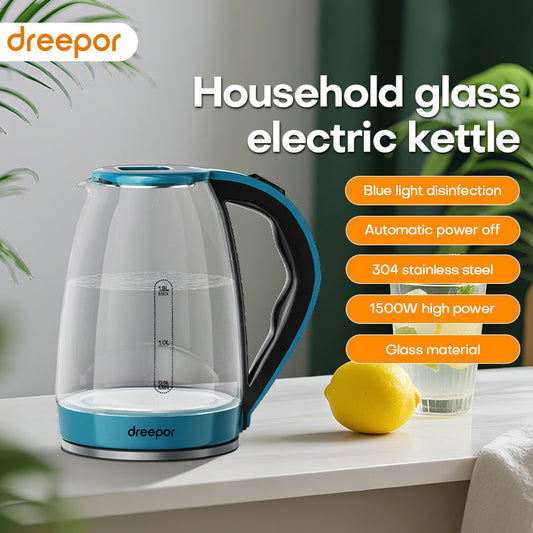 Dreepor 1.8L Fast Boil Electric Kettle