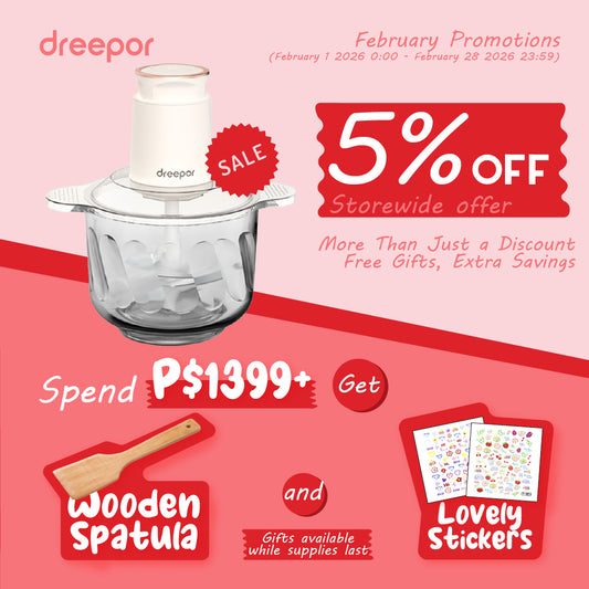 Dreepor Large-Capacity Food Grinder