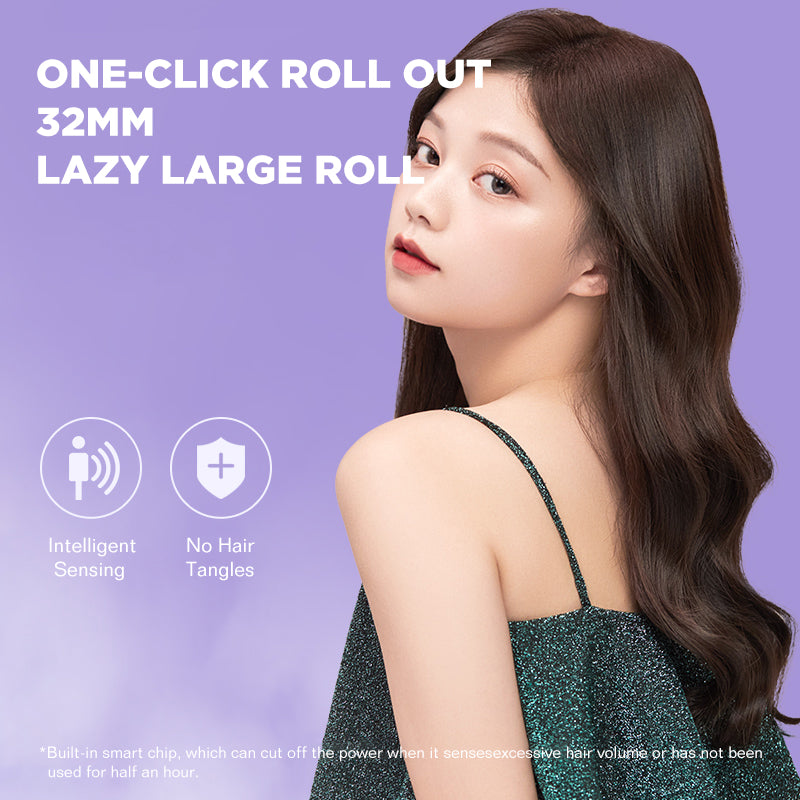 Dreepor 32MM Automatic Curling Iron - Frizz-Free Curls in 5 Mins!