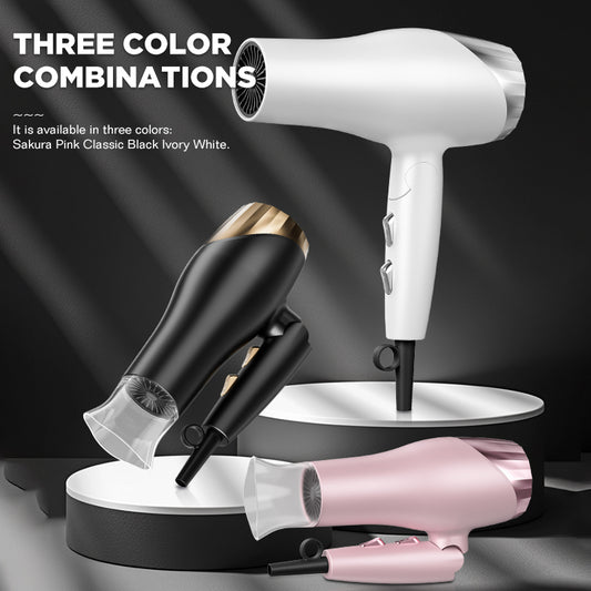Dreepor Foldable Hair Dryer – Fast Drying with Hot & Cold Air