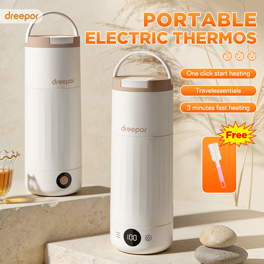 Dreepor Portable Electric Heating Thermos Cup
