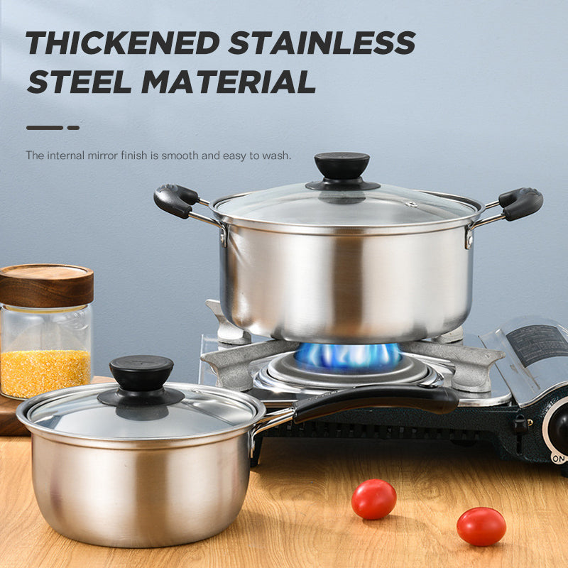 Dreepor 3-Piece Stainless Steel Cookware
