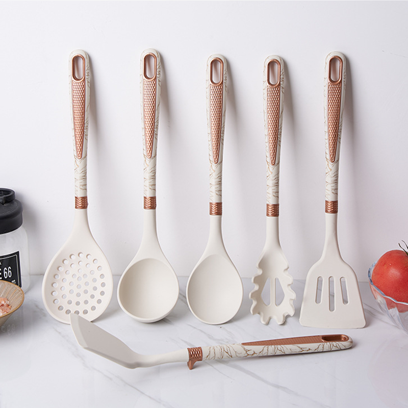 Dreepor 6-Piece Silicone Kitchenware Set – Non-Stick, Heat Resistant, Food-Grade & Baby-Safe