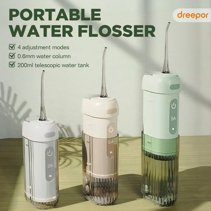 Dreepor Foldable Water Flosser