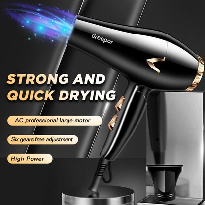 Dreepor High-Speed Hair Dryer – Fast Drying with Strong Airflow