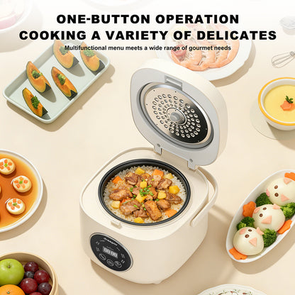 Dreepor Smart Rice Cooker – Touch Display & One-Button Cooking for Daily Meals