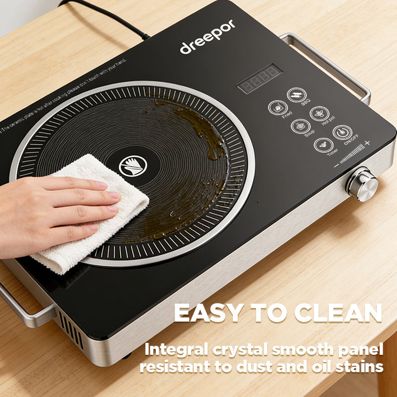Deepor Cooker Dreepor 2200W Electric Ceramic Cooker – Fast & Easy Cooking for Everyd ...