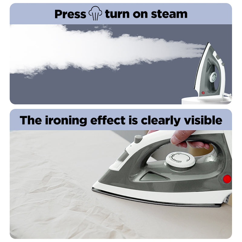Dreepor Steam Iron – 1200W & 1600W Fast Heating for Easy Wrinkle Removal