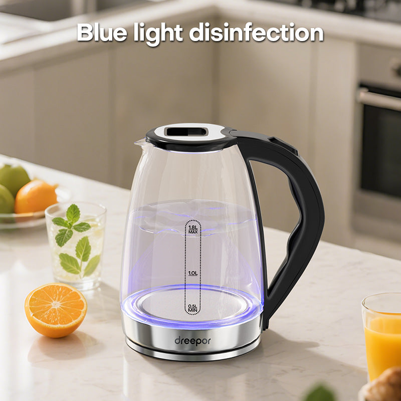 Dreepor 1.8L Fast Boil Electric Kettle