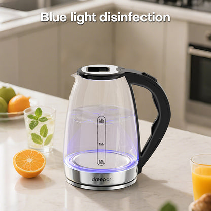 Dreepor 1.8L Fast Boil Electric Kettle