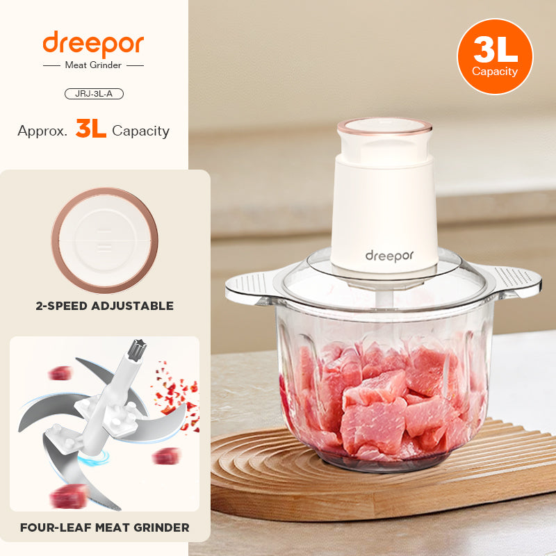 Dreepor Large-Capacity Food Grinder