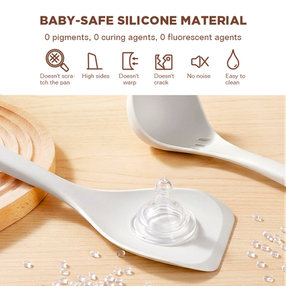 Dreepor 6-Piece Silicone Kitchenware Set – Non-Stick, Heat Resistant, Food-Grade & Baby-Safe