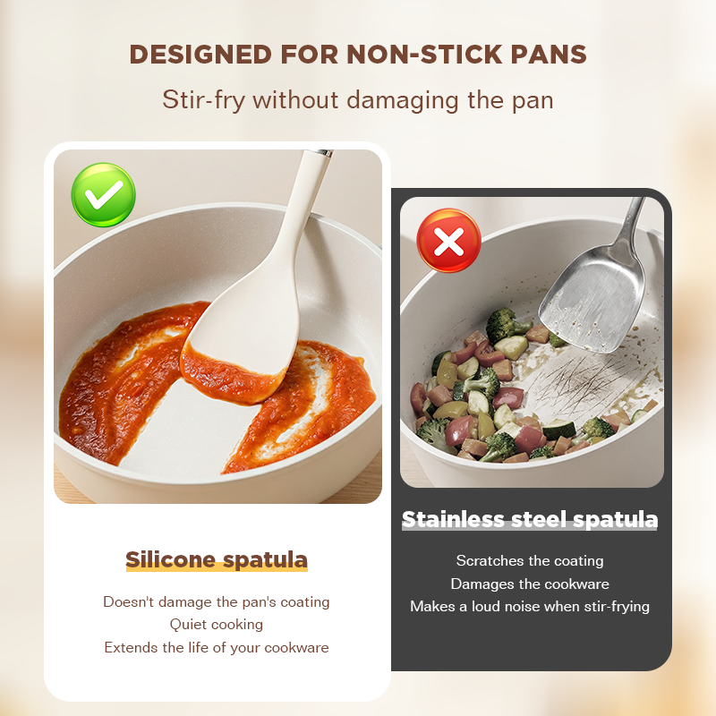 Dreepor 6-Piece Silicone Kitchenware Set – Non-Stick, Heat Resistant, Food-Grade & Baby-Safe