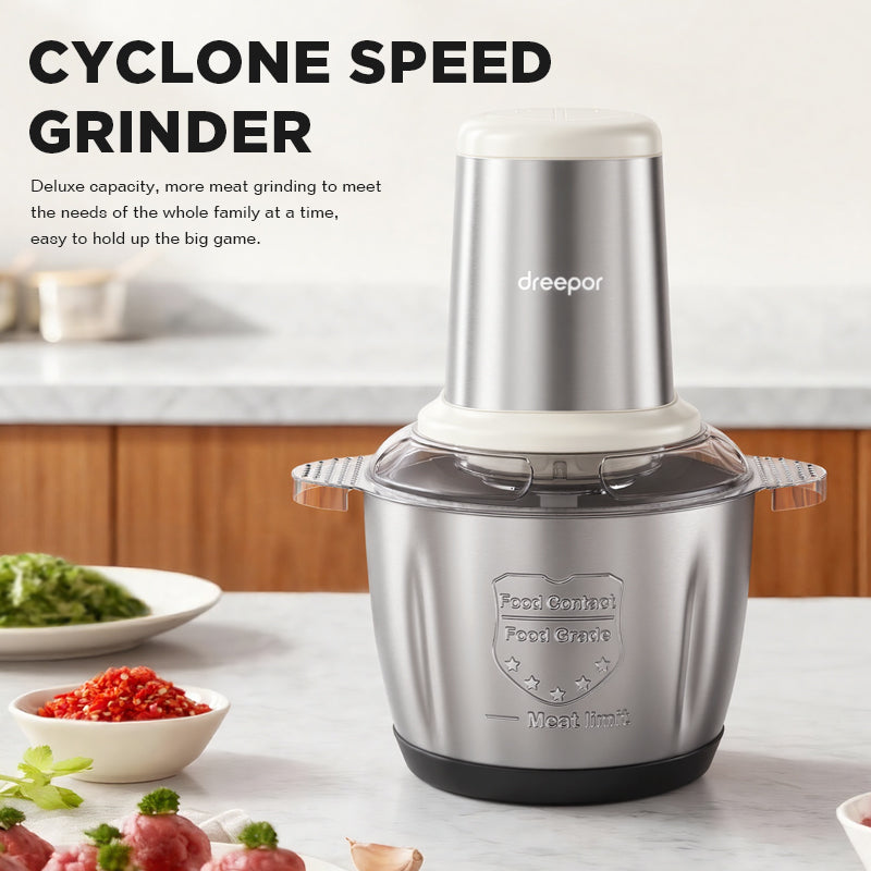 Dreepor Cyclone Speed Electric Food Chopper