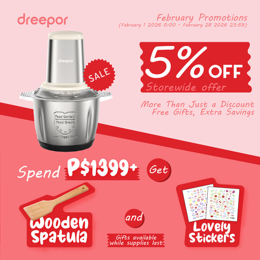 Dreepor Cyclone Speed Electric Food Chopper