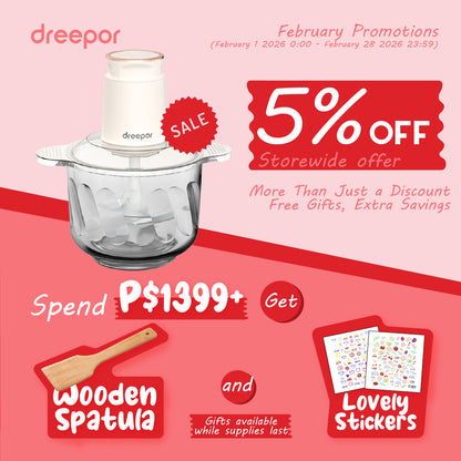 Dreepor Large-Capacity Food Grinder