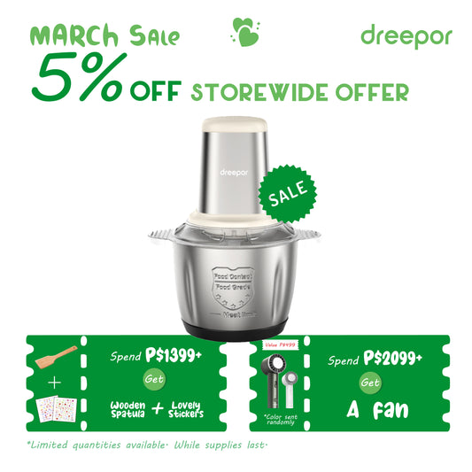Dreepor Cyclone Speed Electric Food Chopper