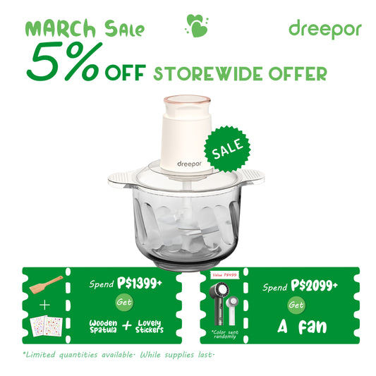 Dreepor Large-Capacity Food Grinder