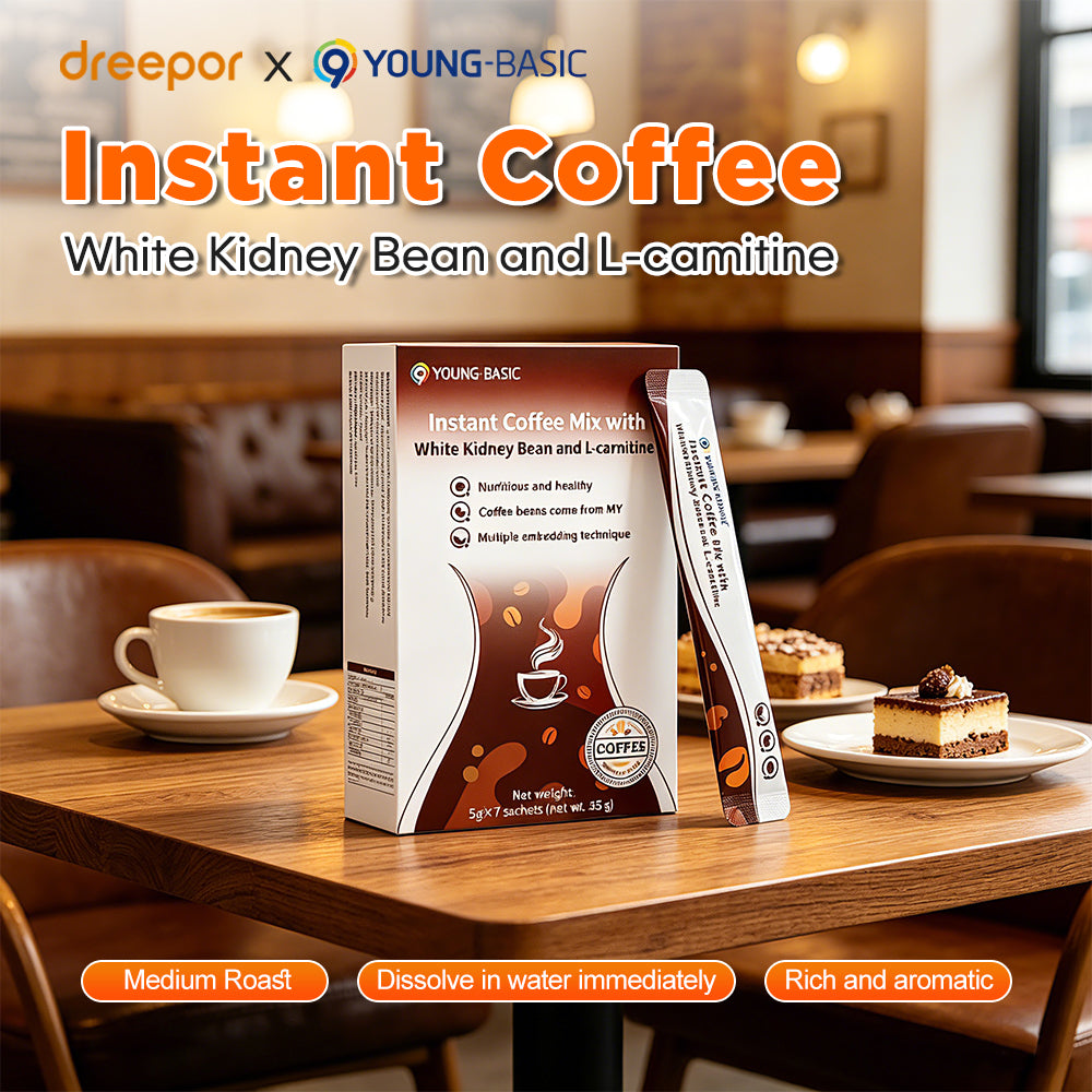 Dreepor × 9Young-Basic Instant Coffee – White Kidney Bean & L-Carnitine