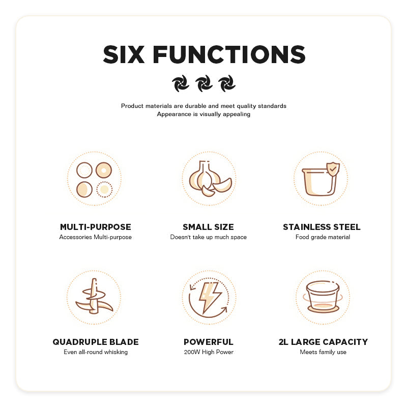 Dreepor Cyclone Speed Electric Food Chopper