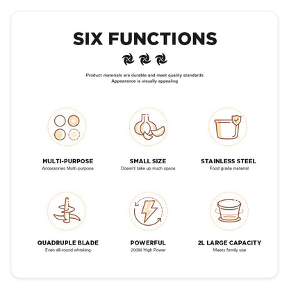 Dreepor Cyclone Speed Electric Food Chopper