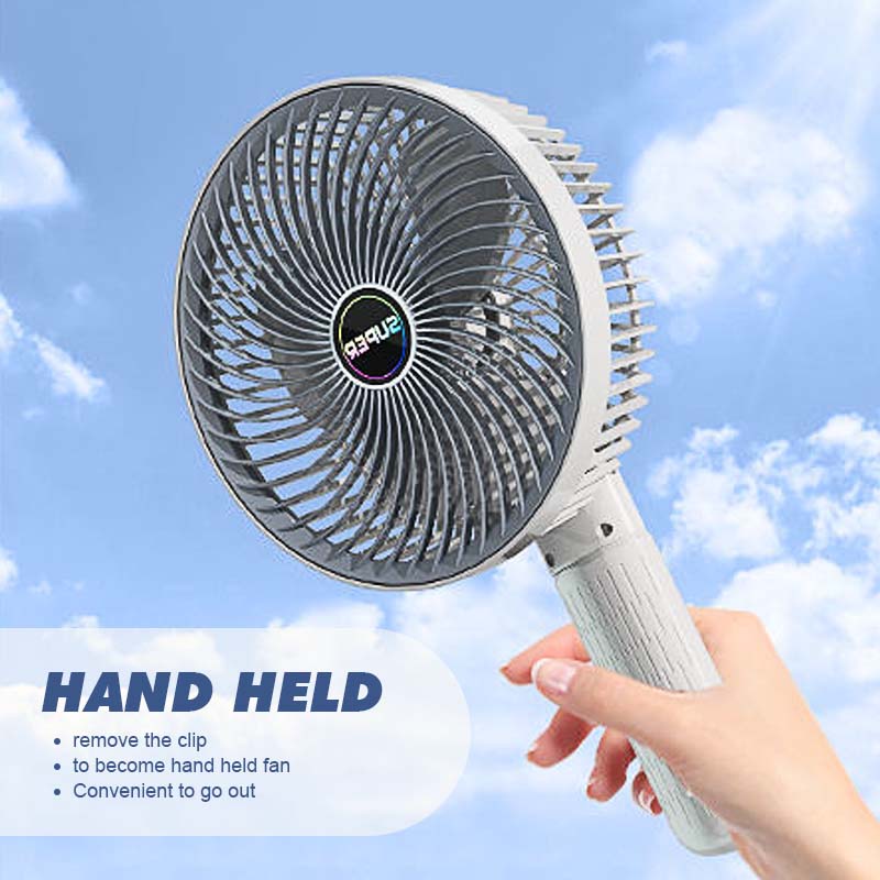 Dreepor Portable Handheld Fan – Adjustable 3-Speed USB Cooling