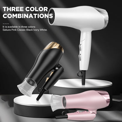 Dreepor Foldable Hair Dryer – Fast Drying with Hot & Cold Air