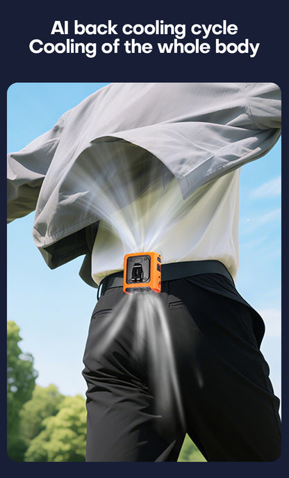 Dreepor Portable Waist Fan – Hands-Free Personal Cooling Fan
