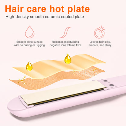 Dreapor Hair Straightener with 4 Heat Settings – Ceramic Flat Iron