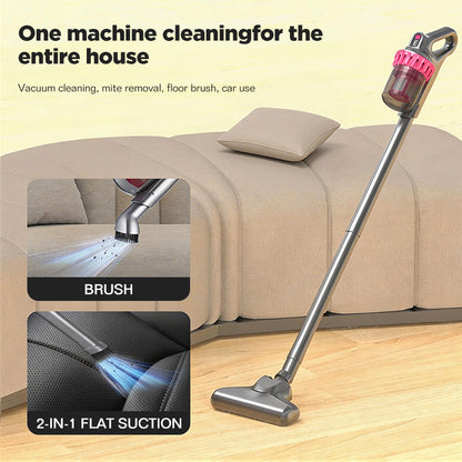 Dreepor Wireless Mite Vacuum Cleaner – Deep Cleaning for Beds, Sofas & Home
