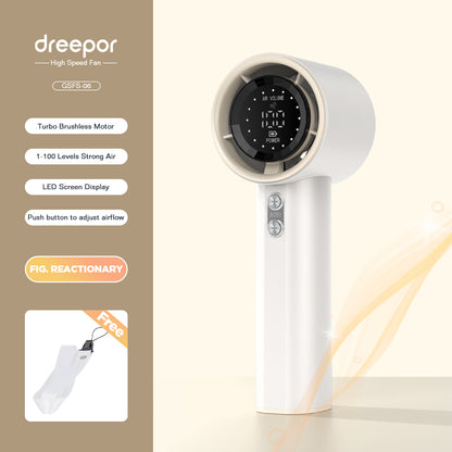 Dreepor High-Speed Handheld Cooling Fan