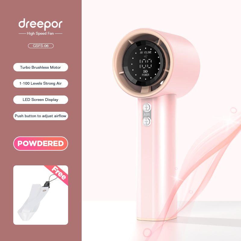 Dreepor High-Speed Handheld Cooling Fan