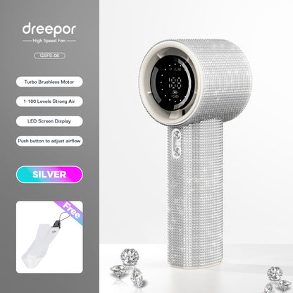 Dreepor High-Speed Handheld Cooling Fan