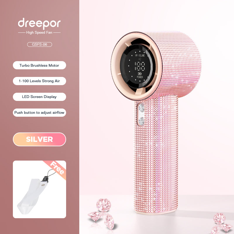 Dreepor High-Speed Handheld Cooling Fan
