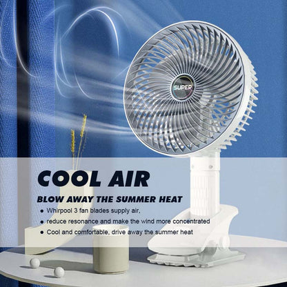 Dreepor Portable Handheld Fan – Adjustable 3-Speed USB Cooling