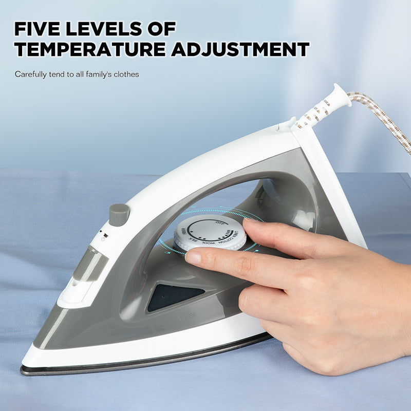 Dreepor Steam Iron – 1200W & 1600W Fast Heating for Easy Wrinkle Removal