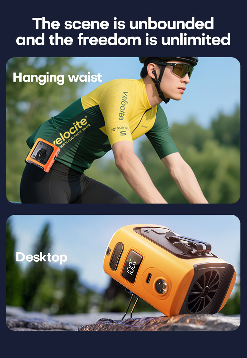 Dreepor Portable Waist Fan – Hands-Free Personal Cooling Fan