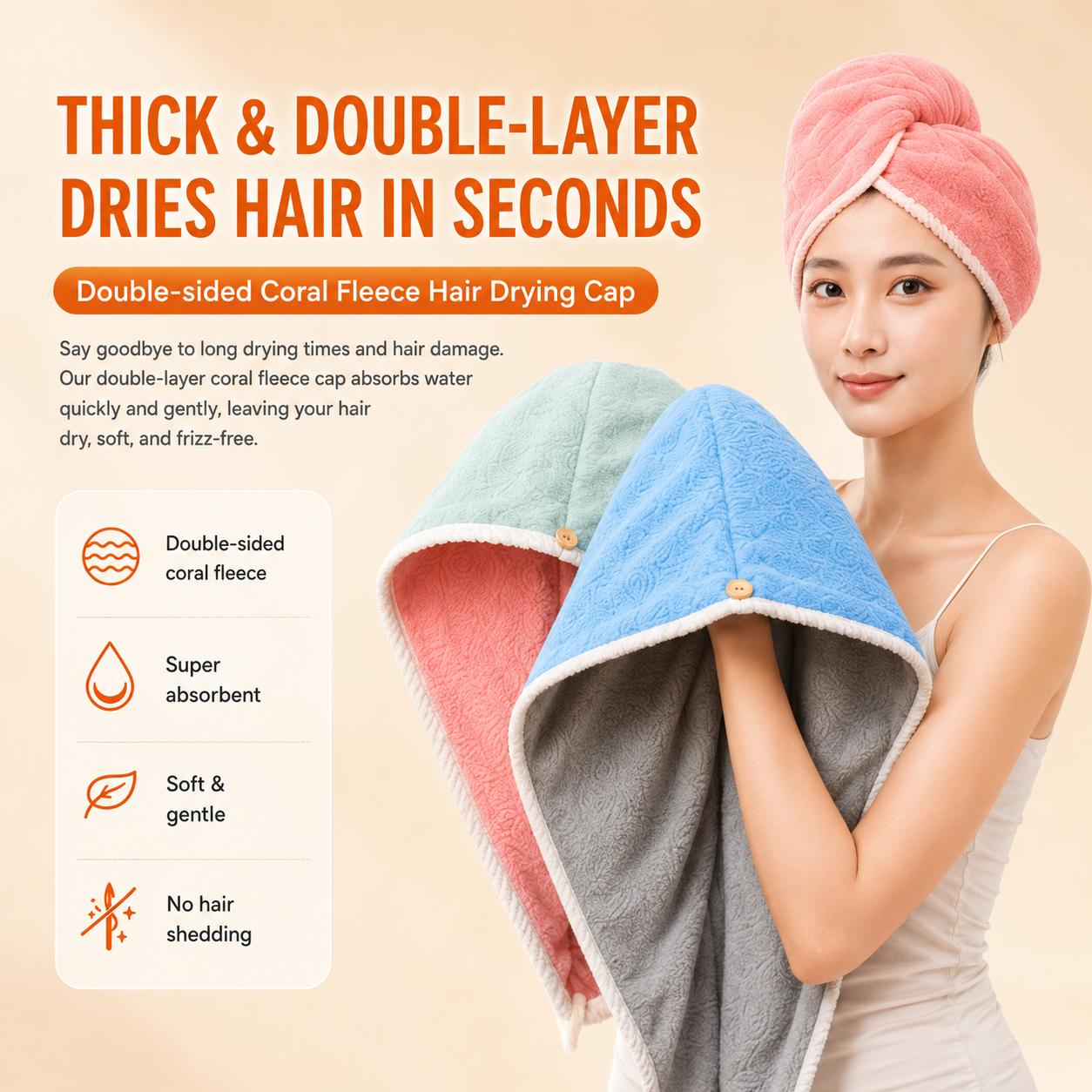 Dreepor Quick-Dry Hair Wrap