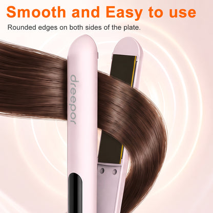 Dreapor Hair Straightener with 4 Heat Settings – Ceramic Flat Iron