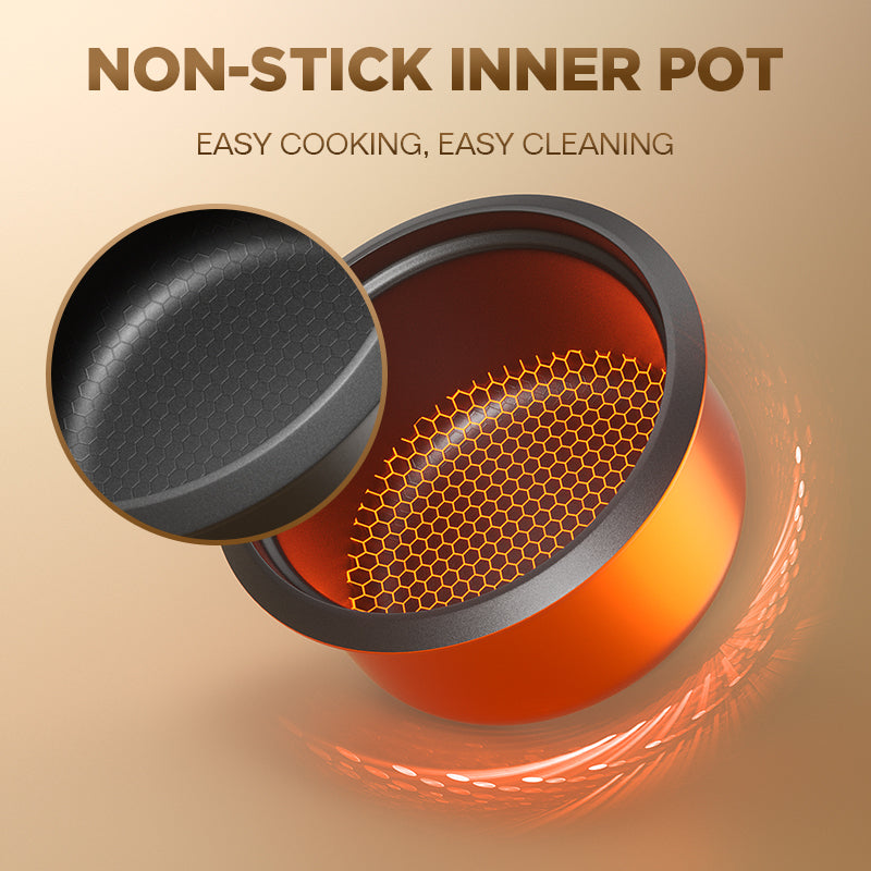Dreepor Electric Rice Cooker with Steamer