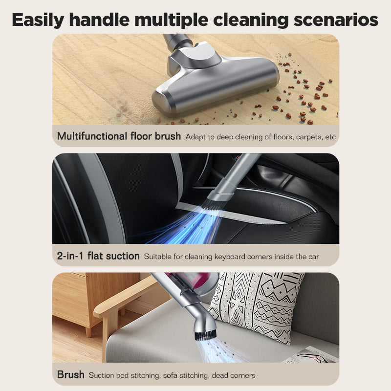 Dreepor Wireless Mite Vacuum Cleaner – Deep Cleaning for Beds, Sofas & Home