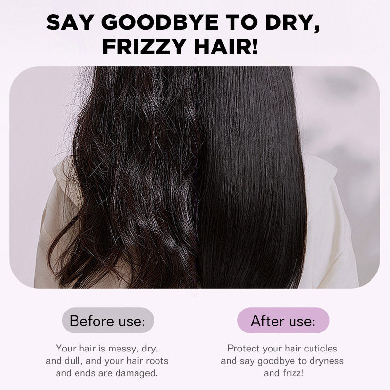 Dreepor Negative Ion Straightening Comb - Salon-Perfect Hair at Home