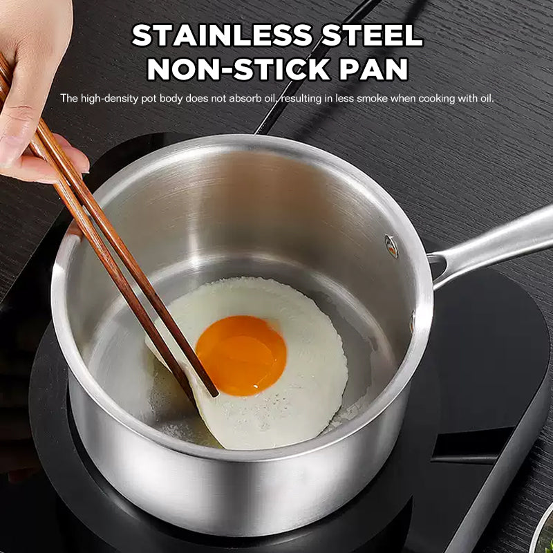 Dreepor 304 Stainless Steel Soup Pot with Glass Lid – Non-Stick Cooking Pot PH