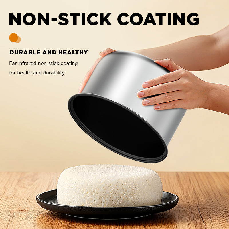 Dreepor Large Capacity Rice Cooker - 3L / 4L Pot with Food Steamer