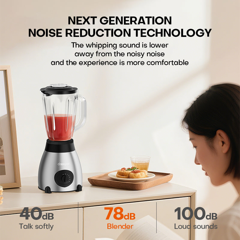 Dreepor 2-in-1 Blender & Food Chopper