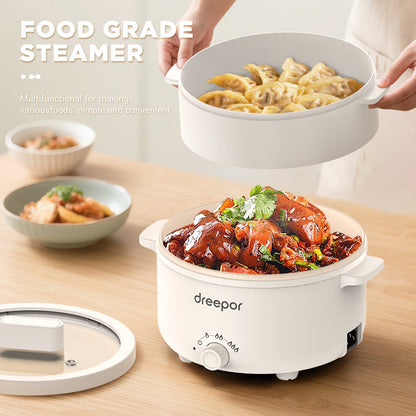 Dreepor 2L Double-Layer Steamer & electric cooker Philippines