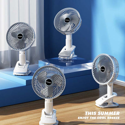 Dreepor Portable Handheld Fan – Adjustable 3-Speed USB Cooling