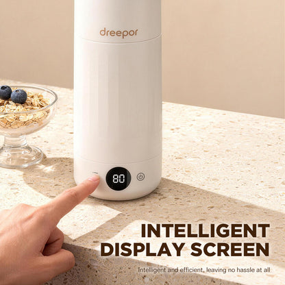 Dreepor Portable Electric Heating Thermos Cup