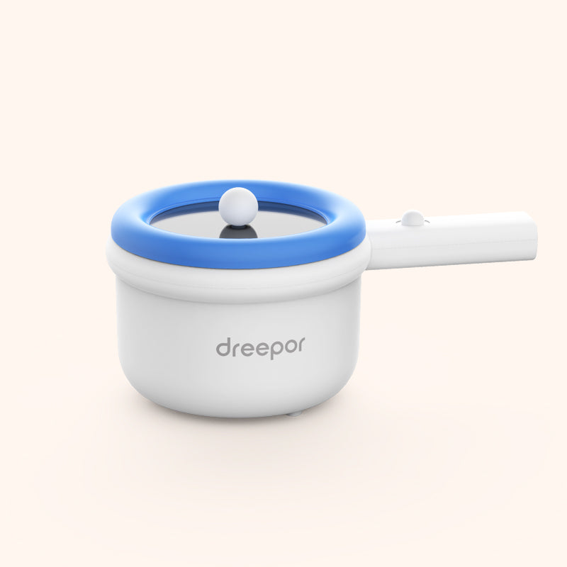 Dreepor Multi-function Electric Cooker Mini Non-stick Pan